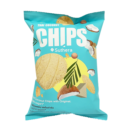SUTHERA Coconut Chips Original 42g (Case 24)