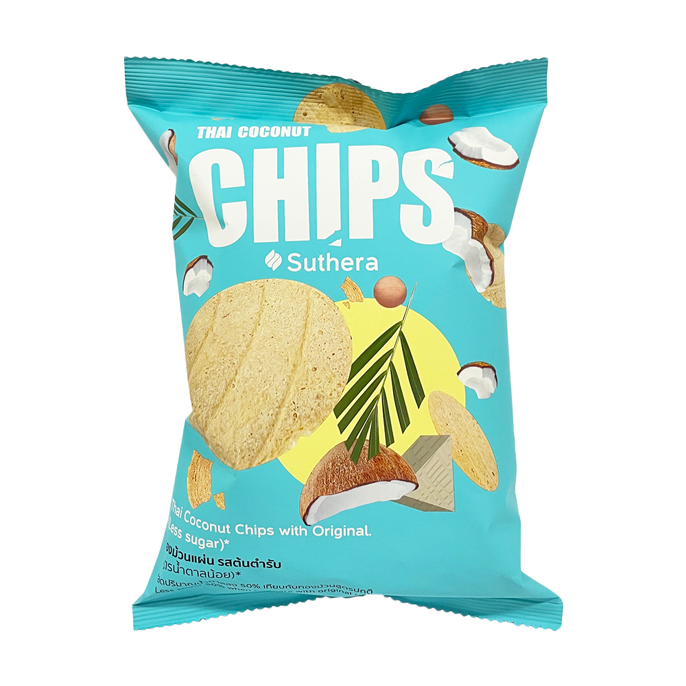SUTHERA Coconut Chips Original 42g (Case 24)