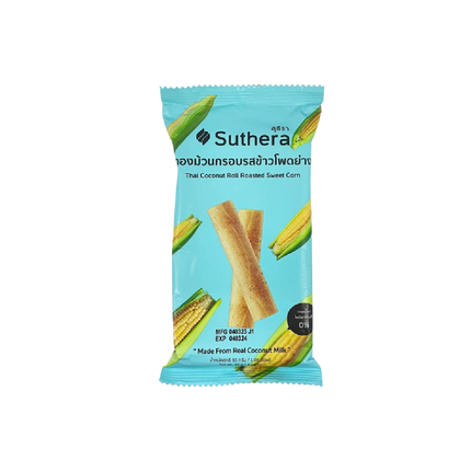 SUTHERA Coconut Roll Roasted Sweet Corn 30g (Case 72)
