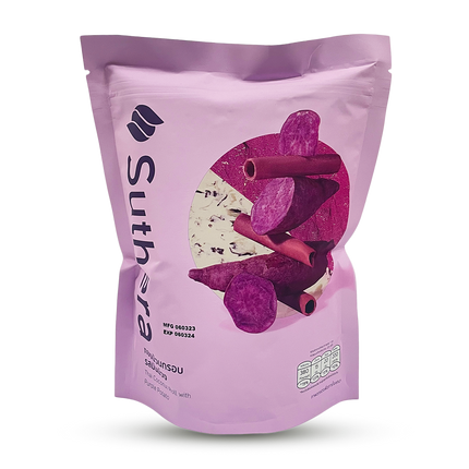 SUTHERA Coconut Roll Purple Potato 70g (Case 24)