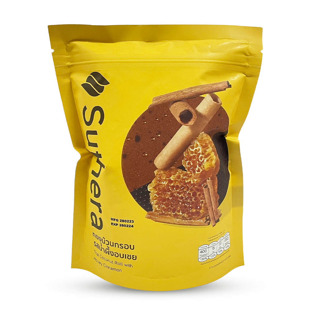 SUTHERA Coconut Roll Honey Cinnamon 70g (Case 24)