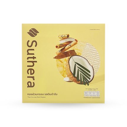 SUTHERA Coconut Roll Original 192g (Case 12)