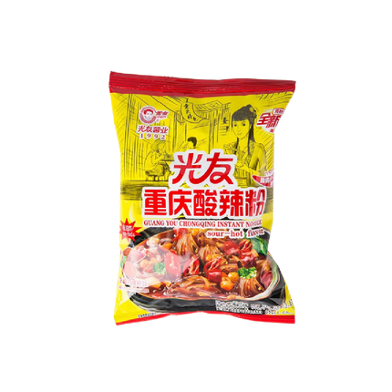 Guangyou Chongqing Vermicelli - Sour & Spicy Flavor 90g (Case 20)
