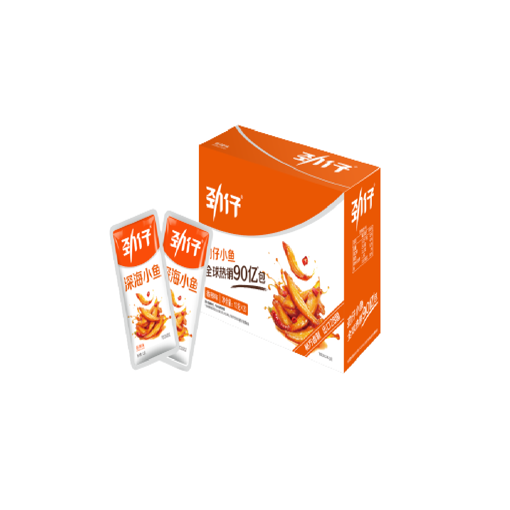 Jinzai Deep Ocean Little Fish Hot & Spicy 240g (Case 20)