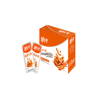 Jinzai Deep Ocean Little Fish Hot & Spicy 240g (Case 20)