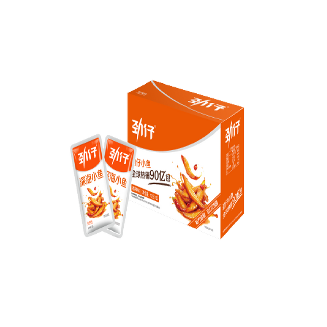 Jinzai Deep Ocean Little Fish Hot & Spicy 240g (Case 20)