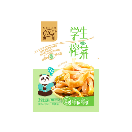 Huichuan Pickles For Students 80g (Case 50)