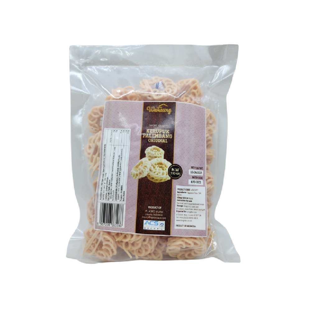 Waroeng Kerupuk Palembang Original 250g (Case 20)