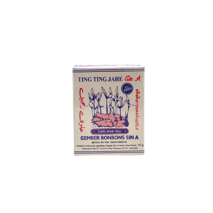 Sin A Ting Ting Jahe - Ginger Candy 40g (Case 65)