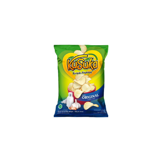Kusuka Cassava Chips Original Flavour 180g (Case 10)