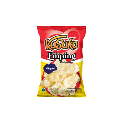 Kusuka Melinjo Chips Original Flavor 40g (Case 20)