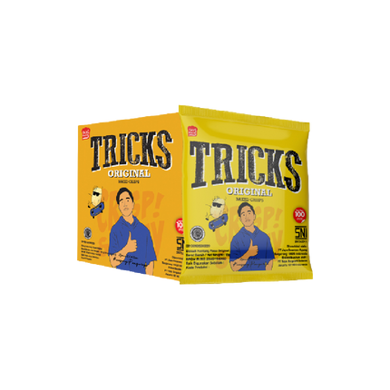 Tricks Baked Potato Crisps - Original 150g (Case 24)