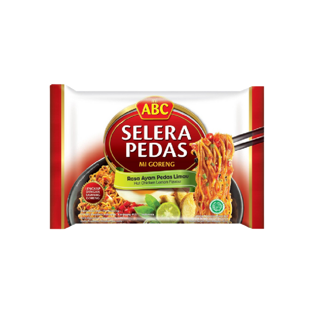 ABC Mi Goreng Hot Chicken Lemon Flavour 85g (Case 40)