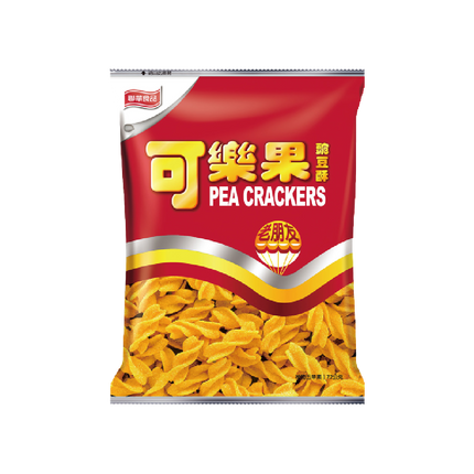 Lian Hwa Foods - Pea Crackers (Traditional Flavor) 72g (Case 12)