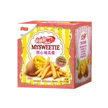 Lian Hwa Foods - Cadina 95°C Sweet Potato Fries  90g (Case 12)