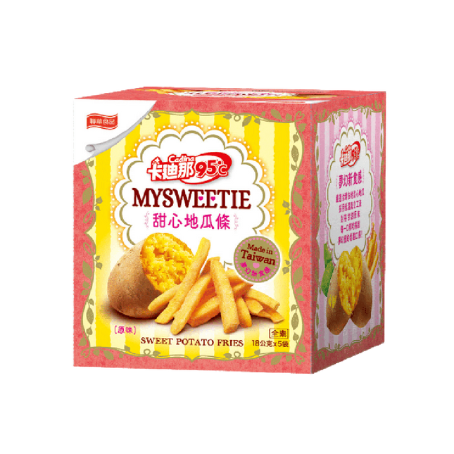 Lian Hwa Foods - Cadina 95°C Sweet Potato Fries  90g (Case 12)