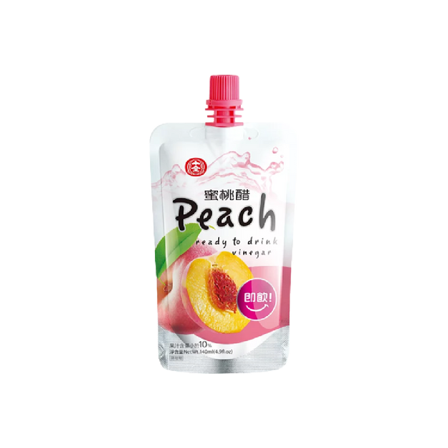SiChuan- Vinegar Drink (Peach Flavor) 140ml (Case 24)