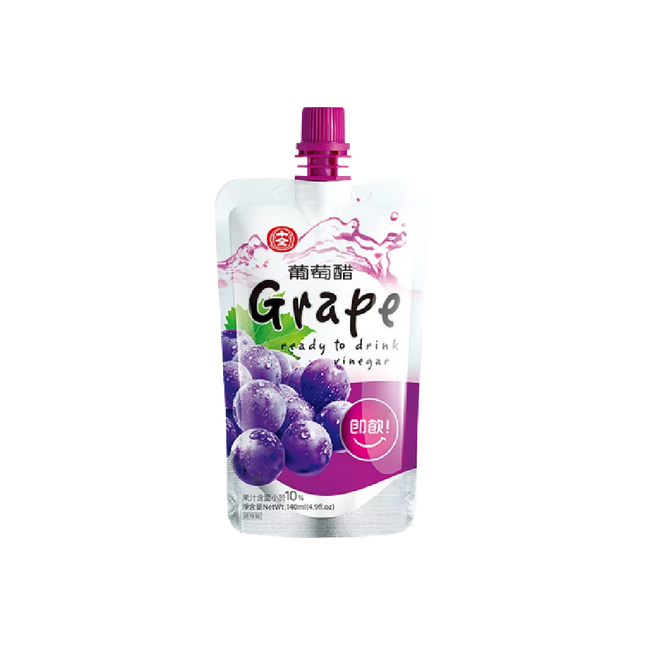SiChuan- Vinegar Drink (Grape Flavor) 140ml (Case 24)