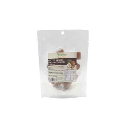 Longdan Salted Lemon Coconut Candy 100g (Case 30)