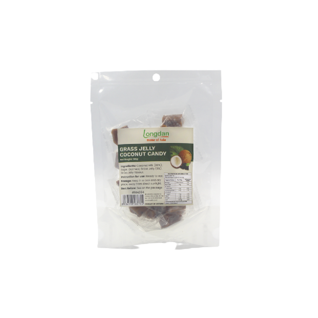 Longdan Grass Jelly Coconut Candy 100g (Case 30)