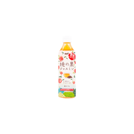 SURF BEVERAGE Peach and Jasmine Tea 500ml (Case 24)