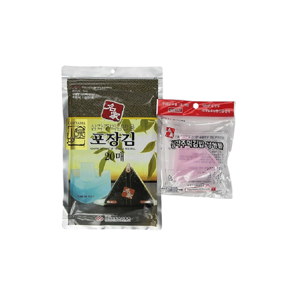 CJ MYUNG-GA Seaweed With Triangle Rice Ball Kit 20g (Case 10)