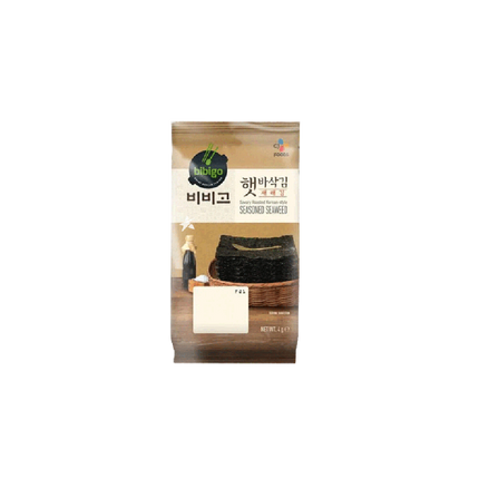CJ BIBIGO Crispy Toasted Seaweed Trayless (10pcs) 40g (Case 16)