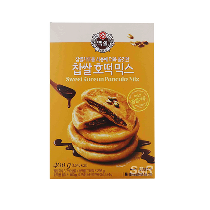 CJ BEKSUL Korean Pancake Hotteok Mix 400g (Case 10)
