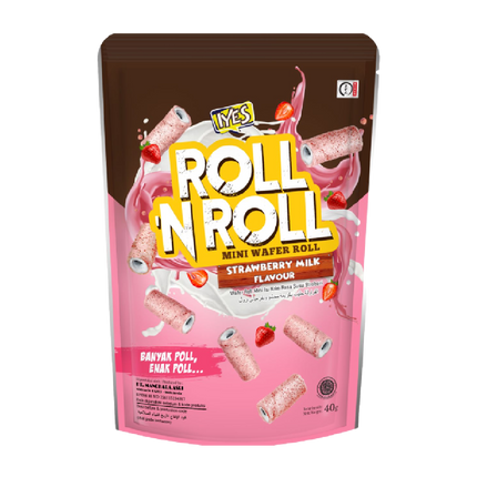 Iyes Roll N Roll Strawberry 40g (Case 40)
