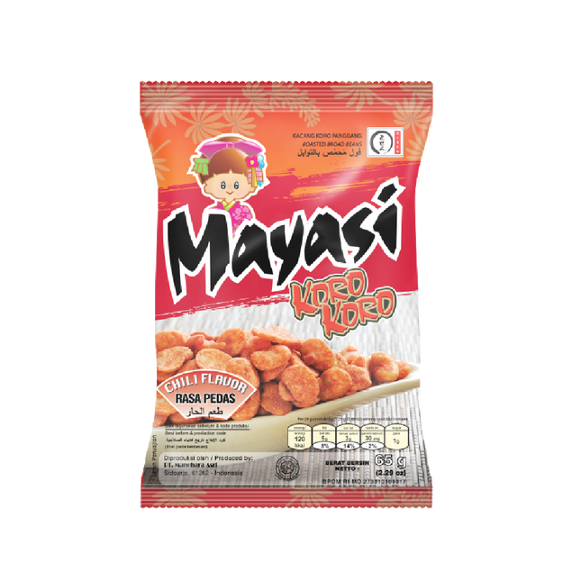 Mayasi Broad Bean Chili 65g (Case 40)