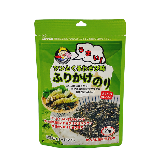 TAEPOONG Laver Flakes Wasabi Flavour 20g (Case 30)