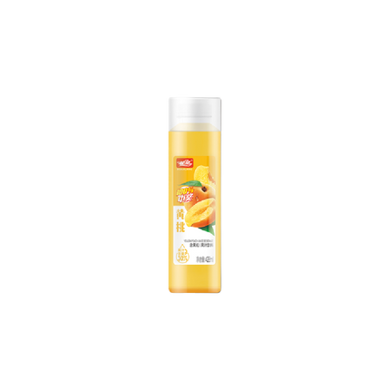 HUA HUANG Peach Fruit Juice With Bits 428ml (Case 15)