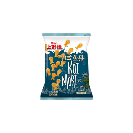 OISHI Corn Snack Ball - Seaweed 50g (Case 20)