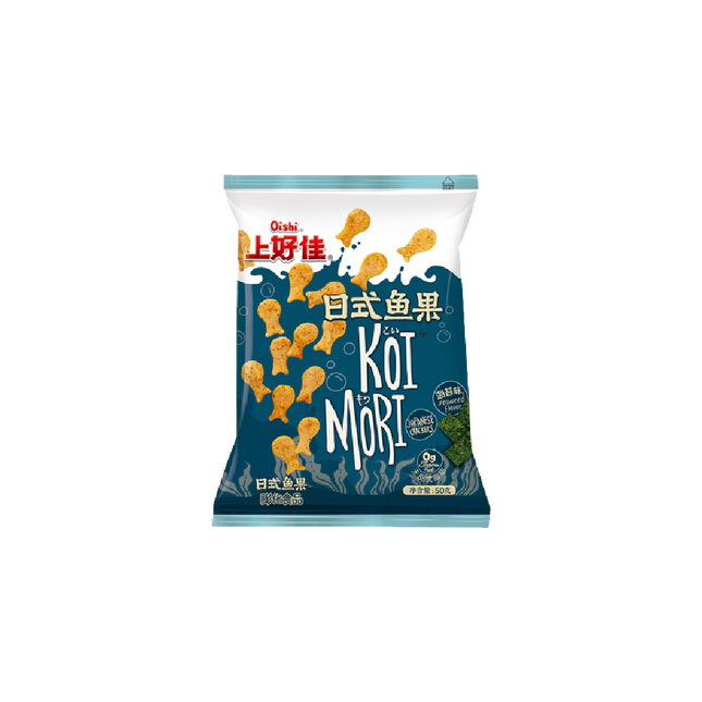 OISHI Corn Snack Ball - Seaweed 50g (Case 20)