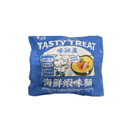 Baixiang Instant Noodles Shrimp Taste Seafood Flavor 86g (Case 30)