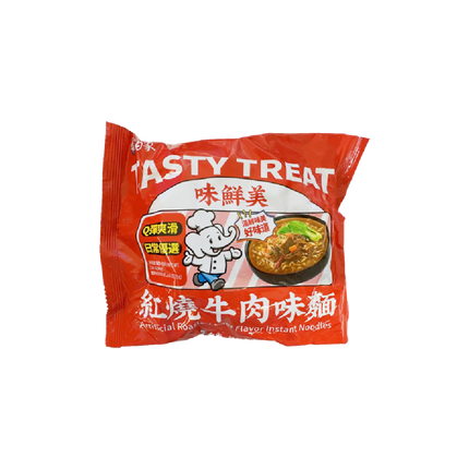 Baixiang Instant Noodles Artificial Roasted Beef Flavour 86g (Case 30)