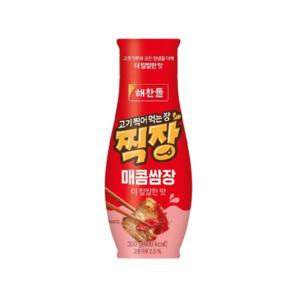 CJ Haechandle Seasoned Soybean Paste(Tube) Spicy 300g (Case 30)