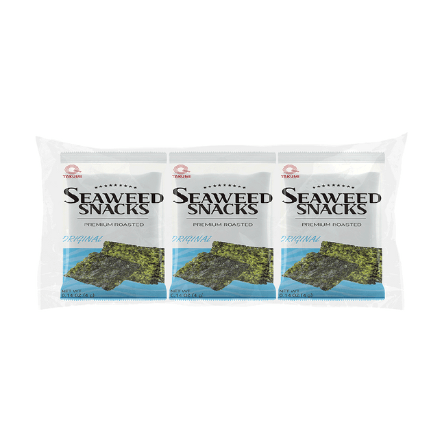 TAKUMI Seaweed Snack Original (3pcs) 12g (Case 72)