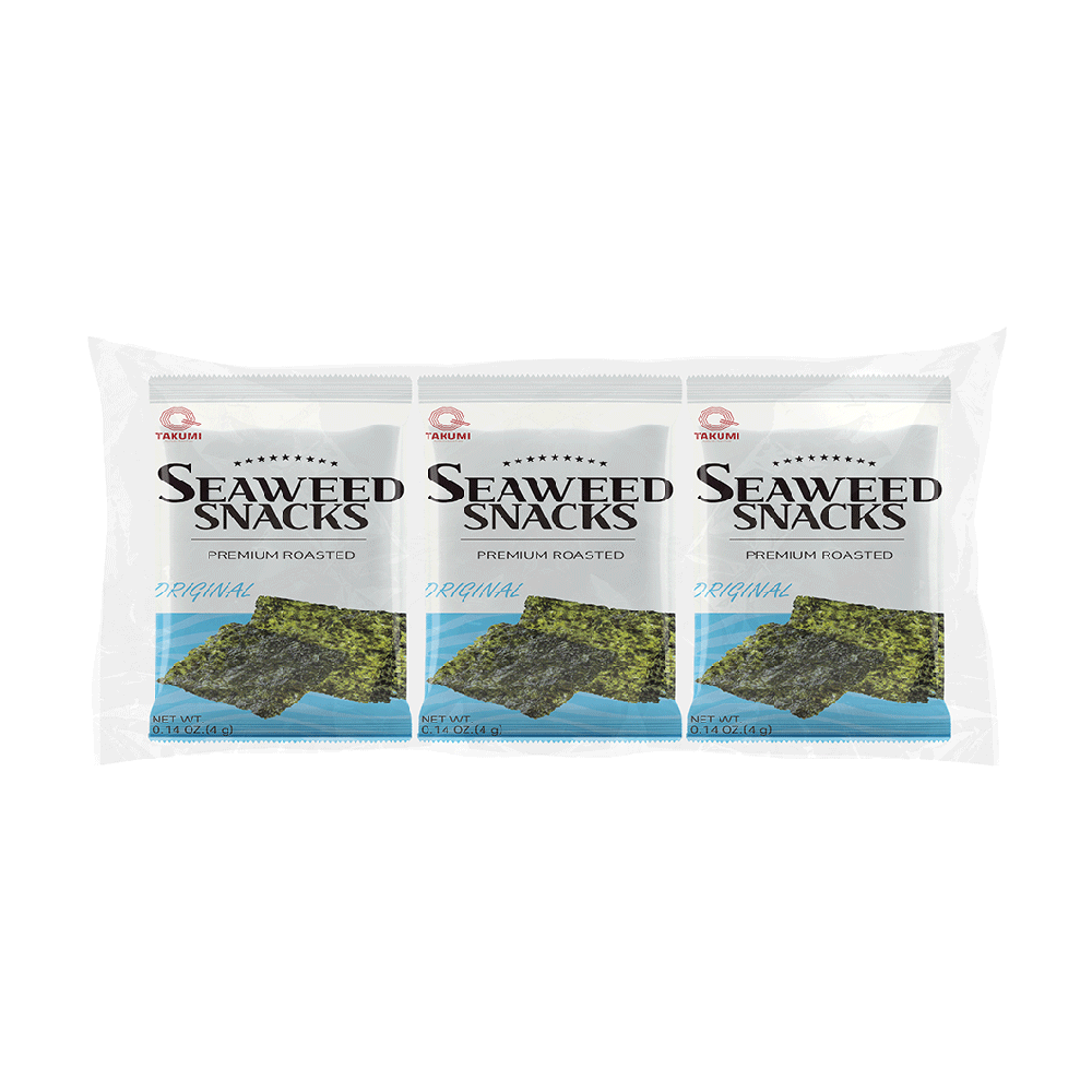 TAKUMI Seaweed Snack Original (3pcs) 12g (Case 72)
