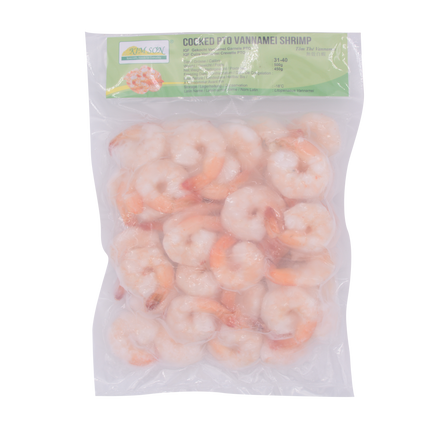Kim Son IQF Cooked Vannamei PTO 31/40 500g (Case 20)
