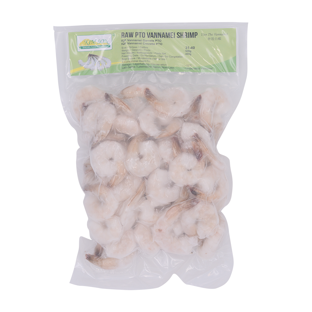 Kim Son IQF Vannamei PTO 31/40 500g (Case 20)