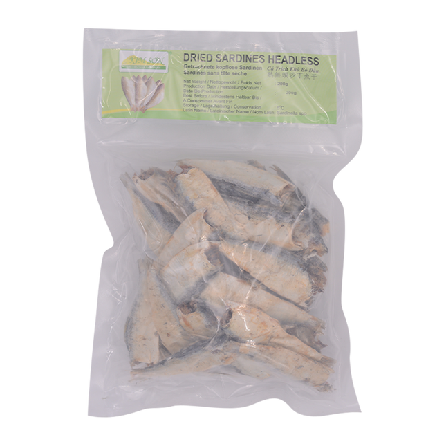 Kim Son Dried Sardine Headless 200g (Case 50)