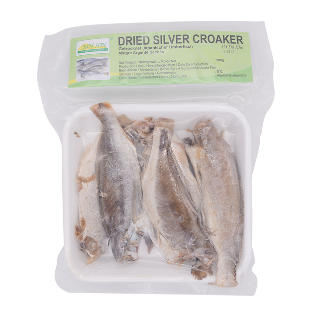 KIM SON Dried Silver Croaker 200g (Case 50)