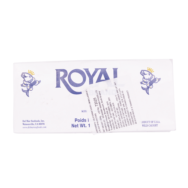 Royal Calamari Baby Squid 454g 1LB (Case 24)