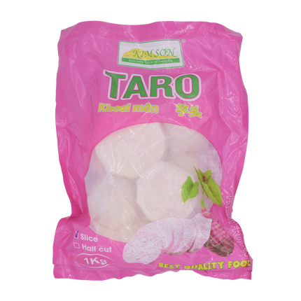 KIM SON Taro Slice 1kg (Case 10)