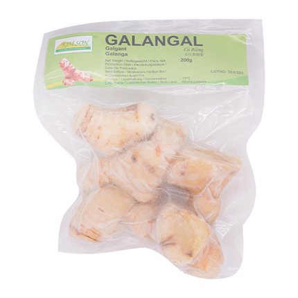 Kim Son Peeled Galangal 200g (Case 50)