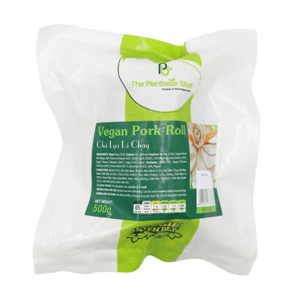 The Plantbase Store Vegan Pork Roll 500g (Case 20)
