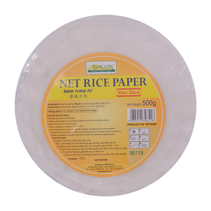 Kim Son Net Rice Paper 22cm 500g (Case 20)