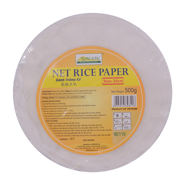 Kim Son Net Rice Paper 22cm 500g (Case 20)
