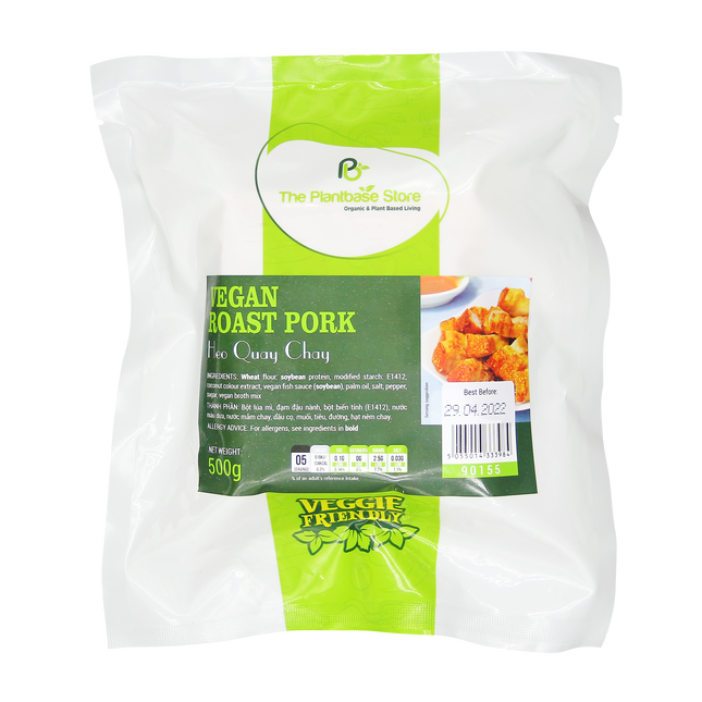 The Plantbase Store Vegan Roast Pork 500G (Case 20)